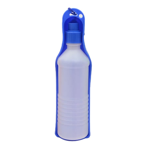 Bouteille d'eau avec gamelle rétractable