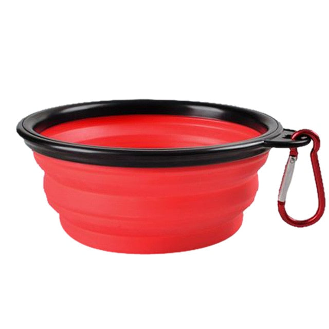 Gamelle pliable pour eau et nourriture