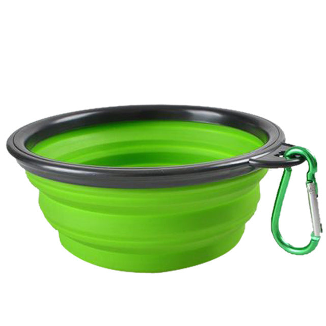 Gamelle pliable pour eau et nourriture