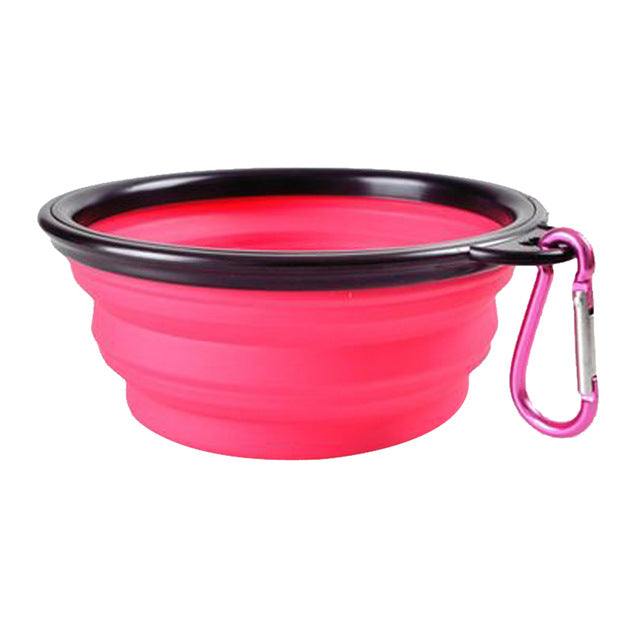 Gamelle pliable pour eau et nourriture