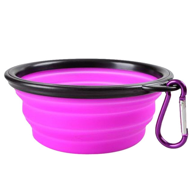 Gamelle pliable pour eau et nourriture