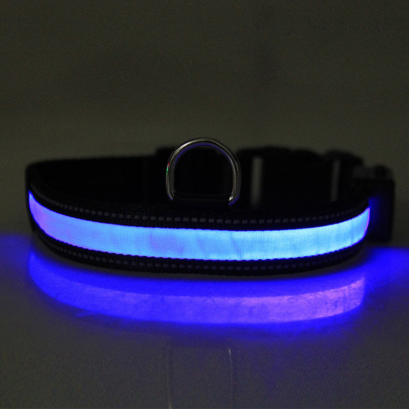 Collier lumineux LED rechargement solaire ou USB