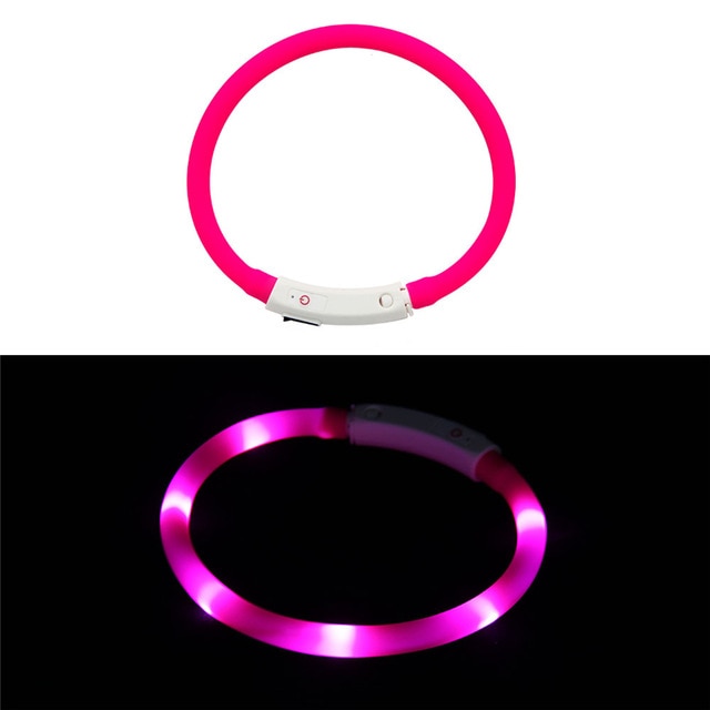 Collier LED rechargeable