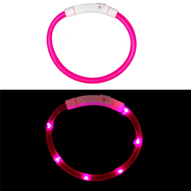 Collier LED rechargeable