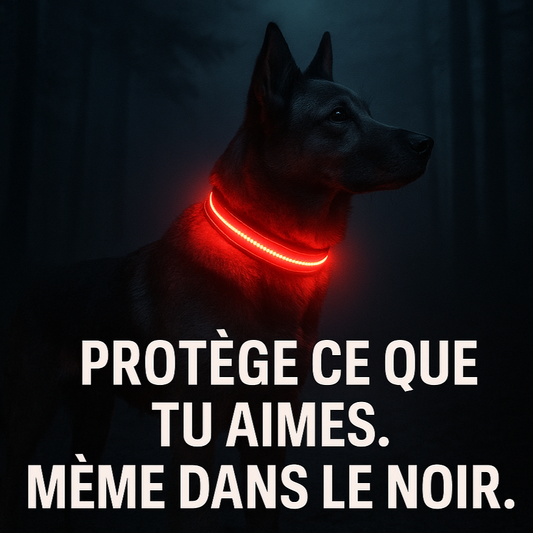 Collier de sécurité lumineux