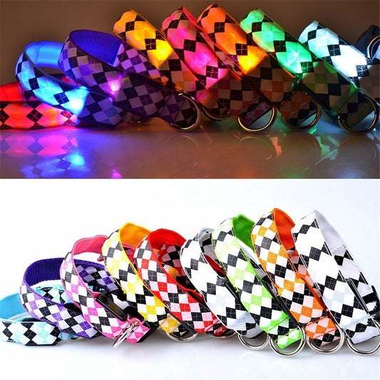 Collier lumineux avec led