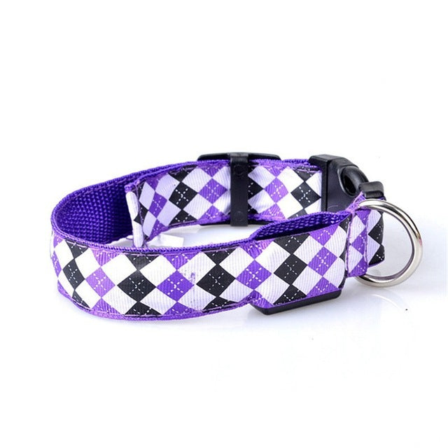 Collier lumineux avec led