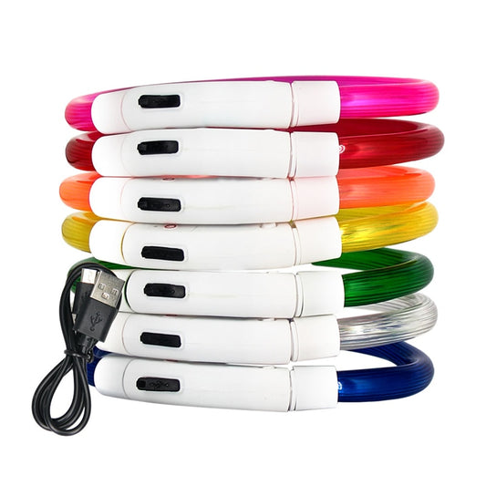 Collier LED rechargeable