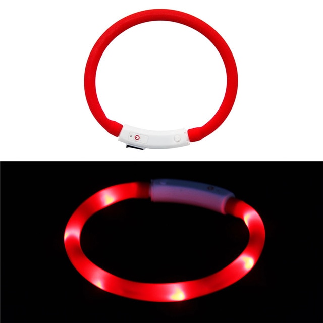 Collier LED rechargeable