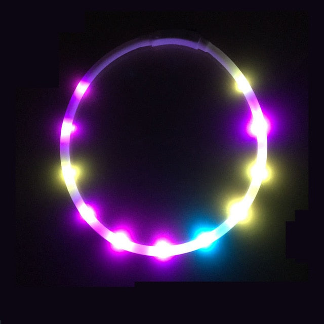 Collier LED rechargeable